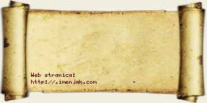 Irina Jandrić vizit kartica